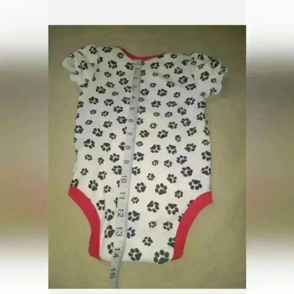 Baby Girl Disney Baby 6-9 Month Old 101 Dalmatians All Tuckered Out Bodysuit - Picture 4 of 4